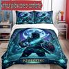 3pcs Duvet Cover Set (1*Duvet Cover + 2*Pillowcase, Without Core), Custom Name The Legend Of Zelda Pattern Bedding Set, Home Bedroom Decor Gift