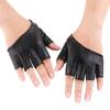 Men Performance Mittens Five Finger Gloves PU Leather Gloves Cosplay  Mittens Ladys Driving Dress