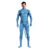 Creative Bodysuit Adult Unisex Cosplay Costume Snow Wolf Printed Full Cover Zentai Bodysuit with Tail Party Playsuit