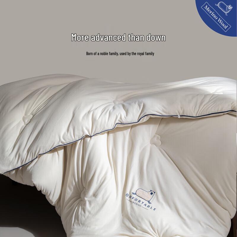 Aimeijia Kafli Merino Wool All-Season Quilt