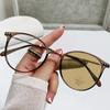 Outdoor Changing Color Photochromic Sunglasses Men Women Fashion Anti-blue Light Myopia Glasses Unisex Retro Minus Sight Eyewear