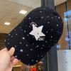 55cm to 59cm Head Circumference Star Dot Baseball Cap Casual Couple Hat  Spring Summer