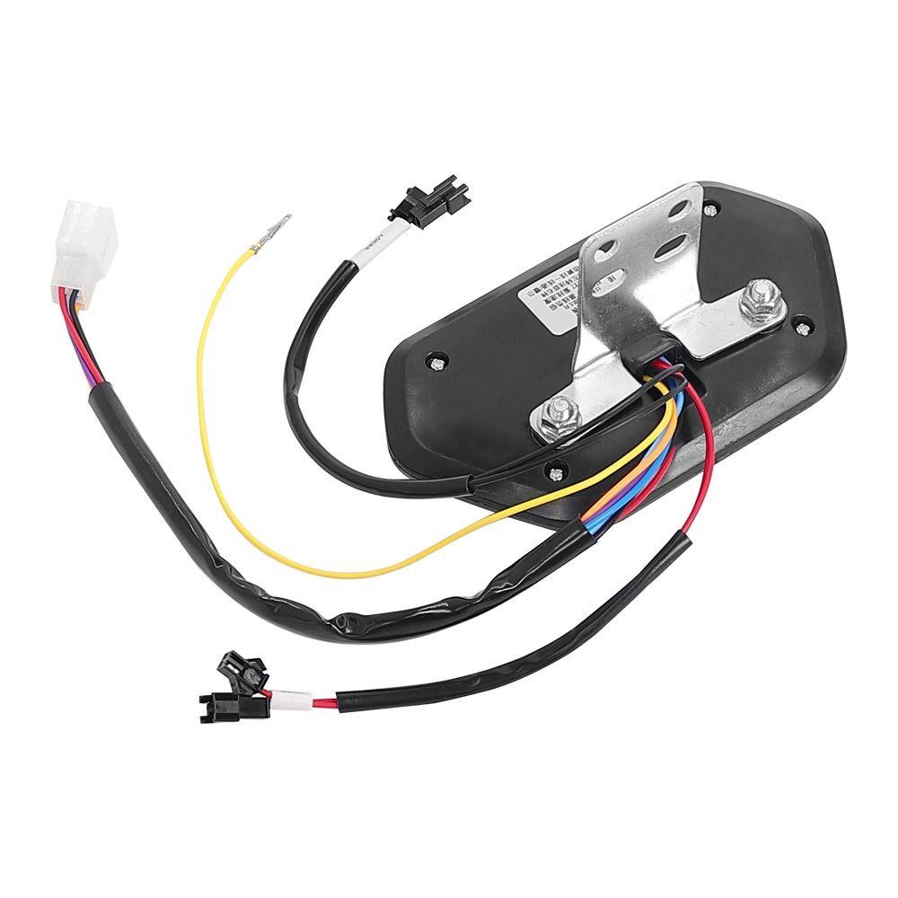 Digital Display Electric Scooter Dashboard Voltage Compatible LCD Display Meter Vehicle Dashboard
