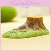 Cartoon Tree Stump Green Grassland Mini Model For Commemorative Or Holiday Gifts