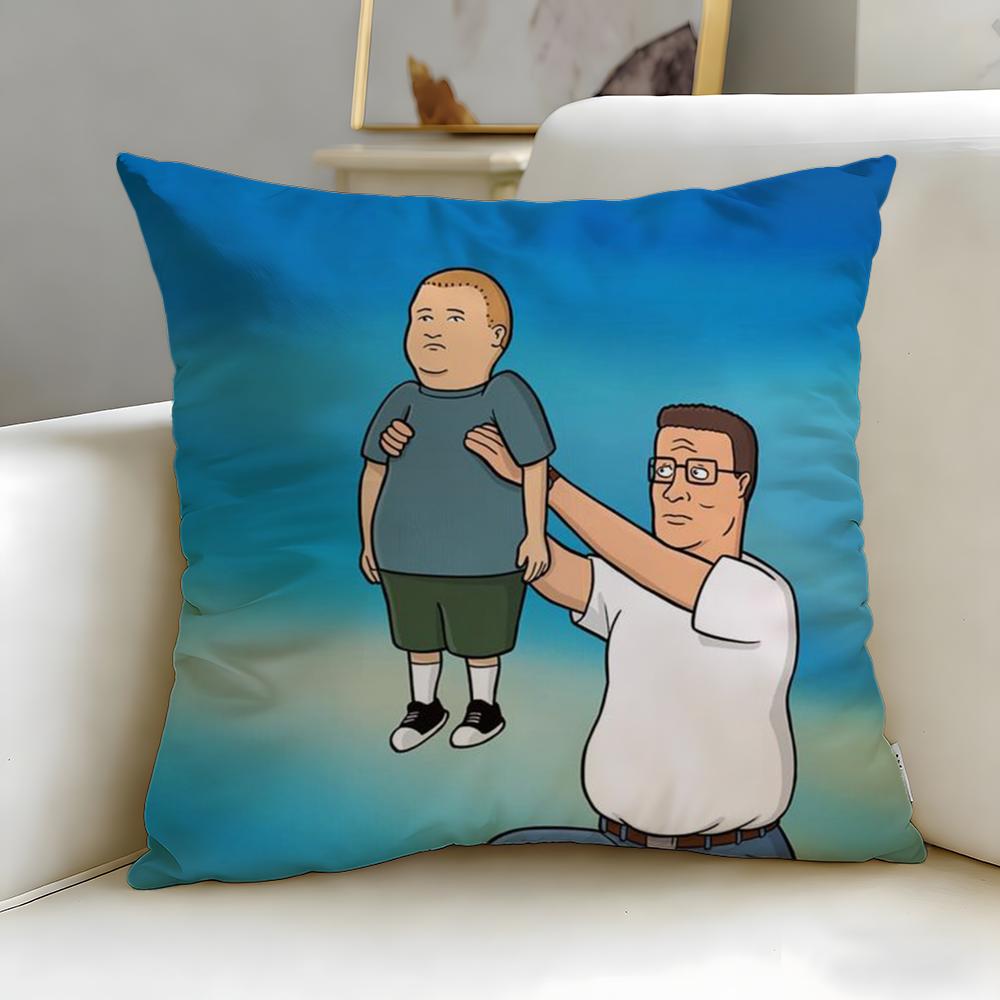 Классическая мультяшная наволочка King of The Hill – Мягкая, легко стирается, универсальная для дивана, кровати, путешествий и офиса