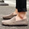 Fashion Classic Loafers Slip On Driving Men Shoes Casual Moccasins Luxury Leather Suede Man Shoes Flats Male Adulto Footwear