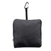Black&Grey Travel Laundry Bag Polyester Fiber Collapsible Dirty Clothes Bag Washable with Handle Drawstring Storage Bag