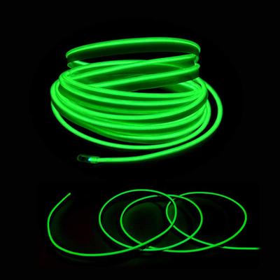 USB EL Wire 10 M/5 M/3 M Гибкая неоновая световая трубка DC 5 В Неоновая трубка Освещение салона автомобиля Световая полоса для внутренней отделки Декоративная