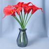 Yousheng 10 шт. Имитация каллы Реалистичный искусственный цветок Многоразовая искусственная калла с гибким стеблем для вазы Цветочная композиция Домашний декор