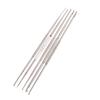 5 Pieces/Set Silver Double End Crochet Hook Knitting Tools
