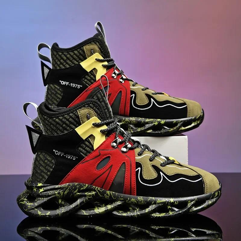 Модная кожаная повседневная обувь Бренды 2024 Повседневная спортивная обувь Дизайнер для топ-бренда Досуг Zaptillas Мужские кроссовки Shoo Теннис