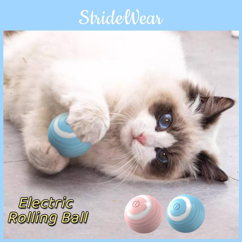 Игрушка для питомцев Gravity для кошек Материал АБС Бросай и преследуй Легкая Синяя/розовая 37г