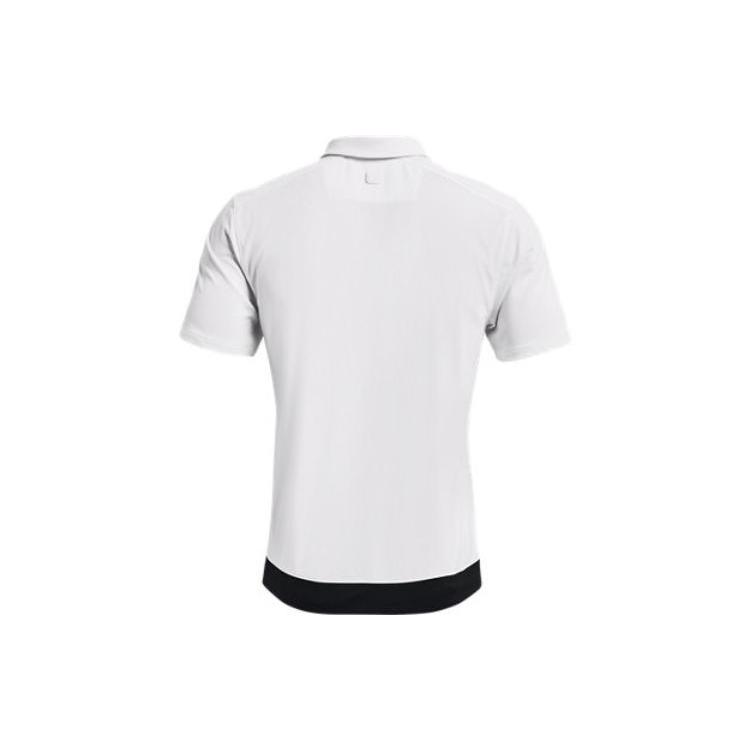 Under Armour Мужские рубашки-поло Curry Белый воротник-поло Умеренный прямой крой 1366255-100