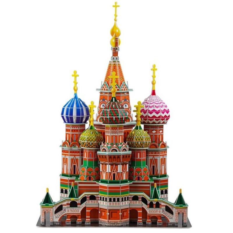 Историческая Архитектурная Модель-Диорама Собор/Тауэрский Мост Строительный Набор для Взрослых Офис Дом Декор Коллекционные Предметы