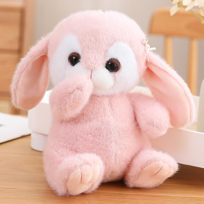 Плюшевые игрушки Lucky Bear&Rabbit, мягкая кукла-зверь, милая кукла-медведь, кролик, игрушки для детей, влюбленных, подарок на день рождения