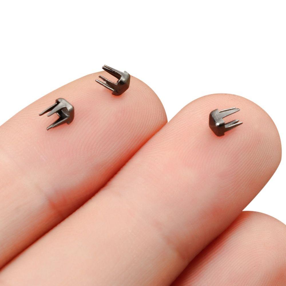 Мини Ультра-маленькие металлические DIY куклы Пряжки Ремни Пуговицы Сумки Обувь Аксессуары Кукольная одежда Пряжка