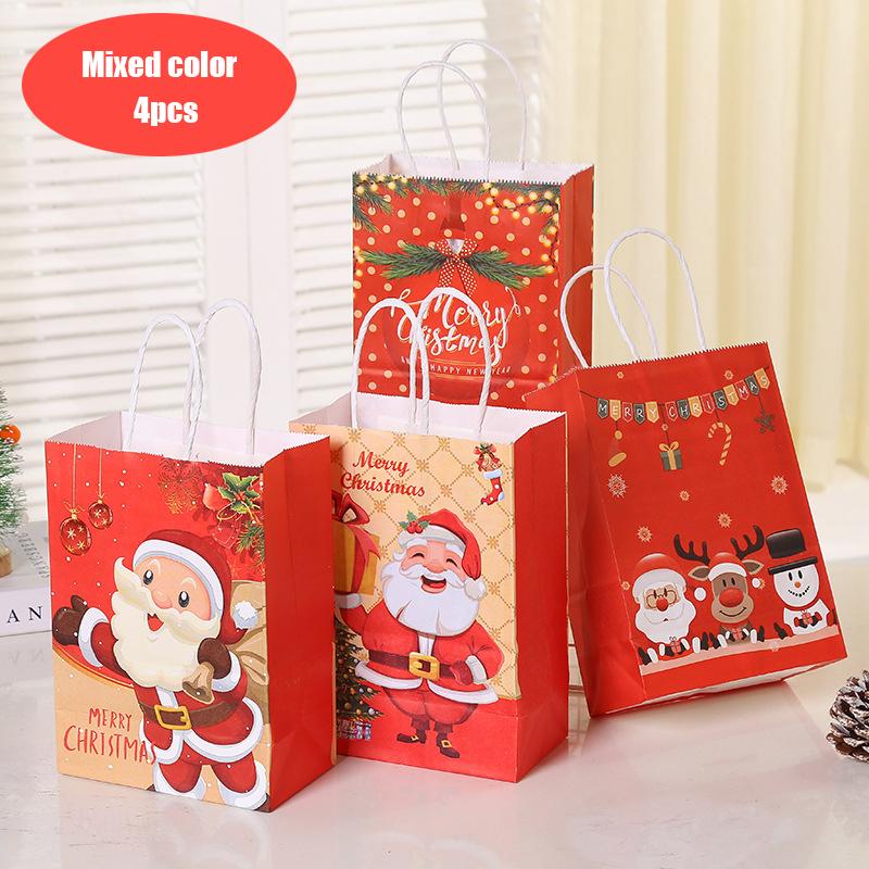 Веселый рождественский набор Санта-Клауса Подарочный мешок для печенья Рождественская домашняя вечеринка Форма для печенья Рождество Новый год DIY Украшения Наклейки