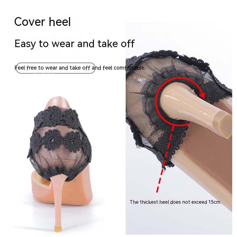 Women Shoelaces for High Heel Lace Decoration Anti-loose Shoestrings Without Ties Holding Elegant Shoes Laces Anti-skid Strap