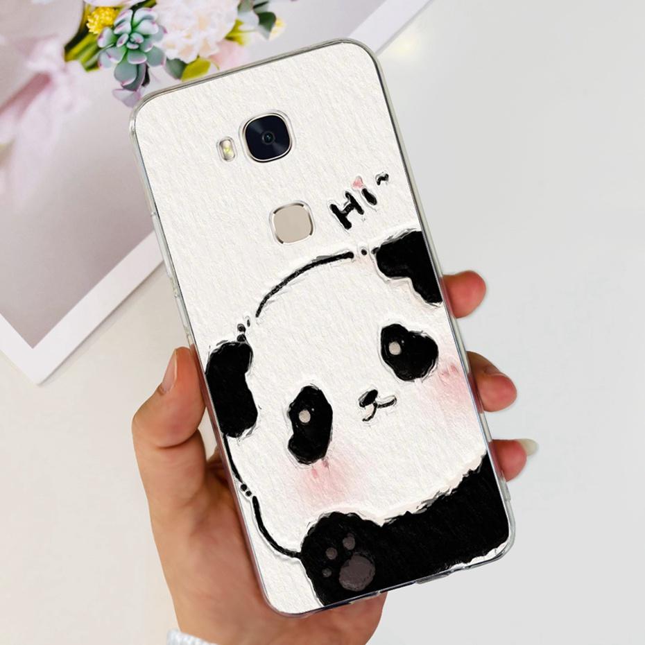 Красивый чехол с принтом для Huawei GR5 KII-L22 KII-L21 / GR5 2017 BLN-L21 BLN-L22 Мягкий силиконовый ТПУ задняя крышка Чехлы для телефона