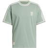 Мужская футболка Originals HYC TEE с вышивкой, круглым вырезом и коротким рукавом, серо-зеленая, JC5967