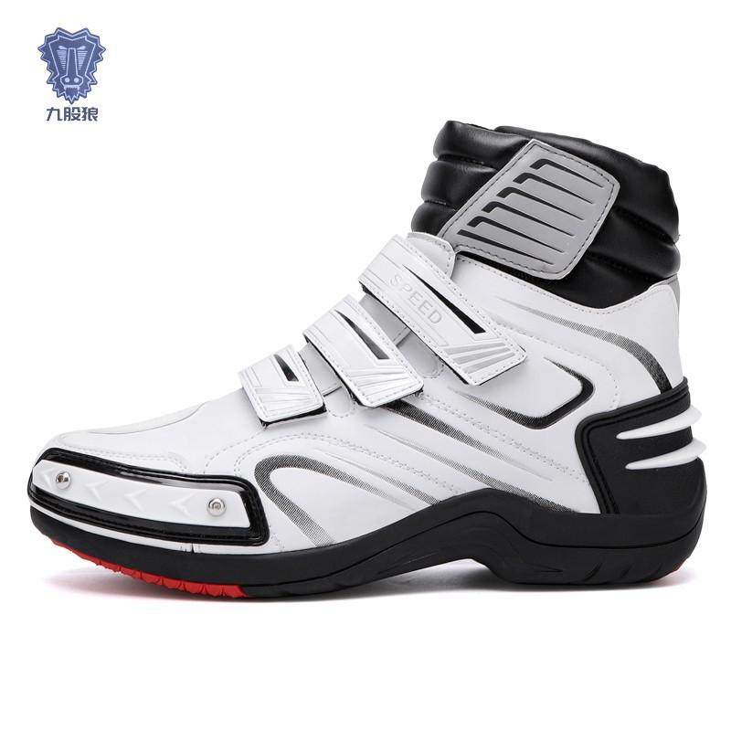 Мотоциклетная обувь, мотоциклетная обувь для езды, мужская, всесезонная обувь на доске, мотоциклетные ботинки, гоночные высокие, всесезонная мотоциклетная обувь для путешествий