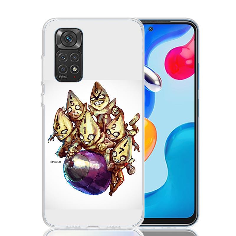 Чехол для телефона JoJo Adventure Guido Mista для Xiaomi Redmi Note 15 14 13 12S 12 Pro Plus 11S 11E 11 11T 10S 10 Арт Мягкий Узор Чехол