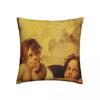 Ангелы Херувимы Рафаэль Санти Сикстинская Мадонна Сладкая Полиэстеровая Наволочка Декоративная Кавайная Наволочка для Дома Офиса