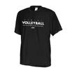 Artworks Skobe Colorful Star Volleyball Design Volleyball Short Sleeve Dry T-Shirt, Practice Wear, Moisture-Wicking, Quick-Drying, Black, Size M