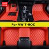 DOODRYER Custom Car Floor Mats For VW TROC T-ROC Auto Carpets Foot Coche Accessorie