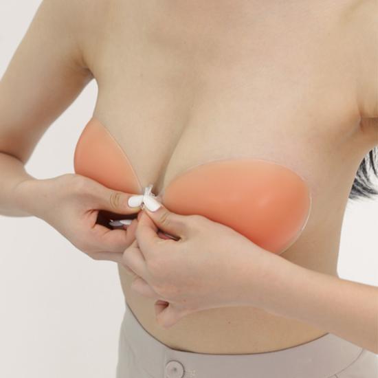 Skinny Five Dupri Силиконовый Бюстгальтер Телесного Цвета 3 см Объем Увеличить