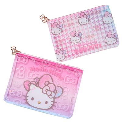 Набор из 2 плоских мешочков Kitty 50th The Fashionable Ribbons Hello Kitty 343978 (Привет, день рождения!)