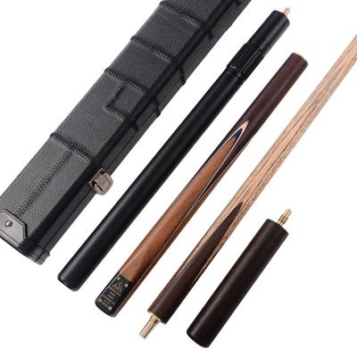 Кий для снукера Black Scorpion Cuesoul ручной работы, 3/4 + +, 57", палисандр, черный кейс для кия, удлинитель для кия
