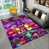 Классический ковер-коврик F-FNAF Хоррор Игра Фредди для игровой комнаты, спальни, гостиной, дивана, домашнего декора, детский коврик, нескользящий коврик для пола