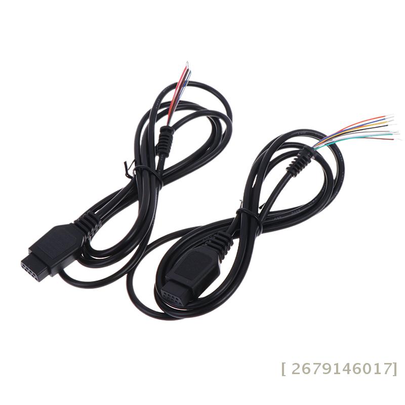 {Summer2} Cable For Genesis 2 MD 2 Control Cable For Mega Drive 2 Gamepad Controller Extend Cord 9Pin Game Console Wire