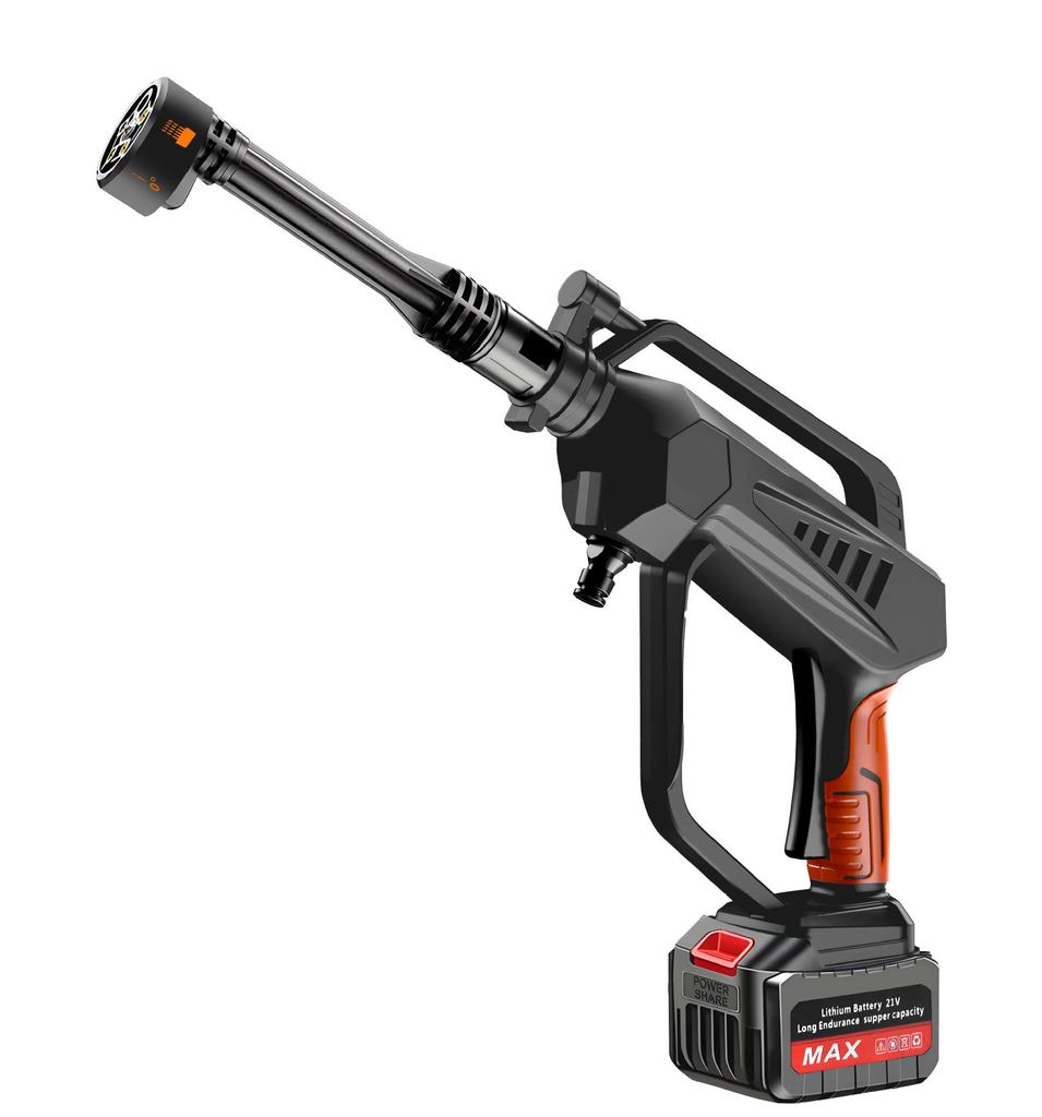 Высокомощная портативная бесщеточная мойка для автомобиля с беспроводной литиевой батареей