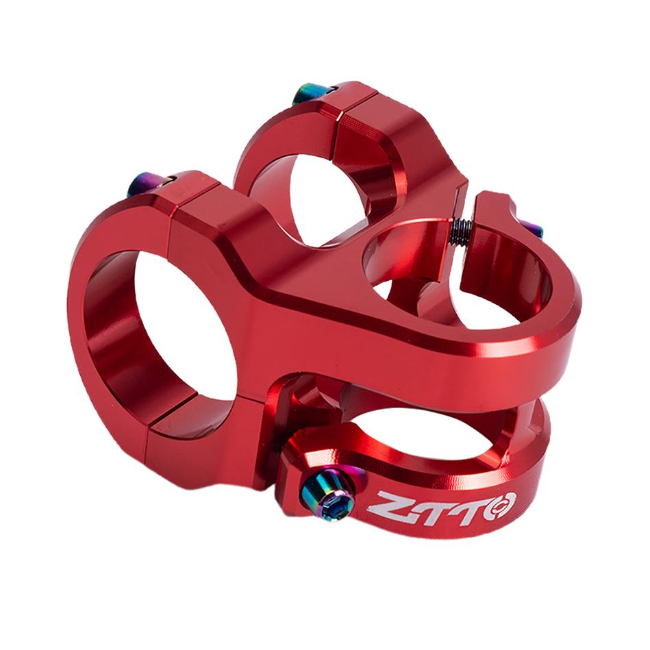 ZTTO MTB 35mm Stem Bicycle Forged Aluminum Alloy Stem High Strength 0 Degree Durable Side Lock for 28.6mm fork 31.8mm Handlebar