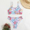 New Bikini Women's Split Sexy Swimsuit Printed Swimsuit Fashion