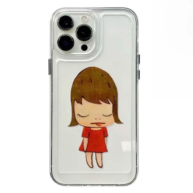 Nara Yoshitomo Case Cover For iphone 15 16 Pro Max 11 12 13 14 Pro Max 7 8 Plus 13 Mini 16Pro XS XR SE 3 Soft Clear Phone Shell