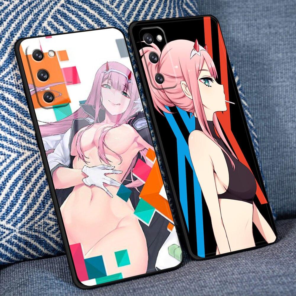 Чехол для телефона Samsung S21 Plus S9 S10 S20 FE 2022 S7 S10e S22 Ultra 5G S8 противоударный Zero Two Darling in the FranXX Anime