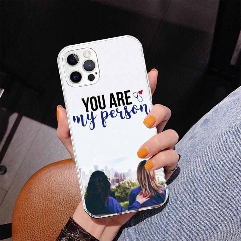 Чехол для телефона Greys Anatomy Person для iPhone 17 Air 16 11 12 13 Mini 14 Plus 15 Pro Max 7 8E SE 2020 16ProMax Чехол для телефона Coque 16