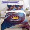West Ham United Football Printed 3 Pieces Bedding Set, Comfortable Skin Friendly Bedroom Duvet Cover Set