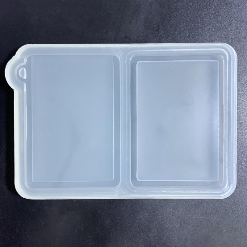 Resin Shaker Mold Quicksand Photo Frame Casting Epoxy Resin Mold Resin Jewelry Molds for Pendant Decoration Crafts