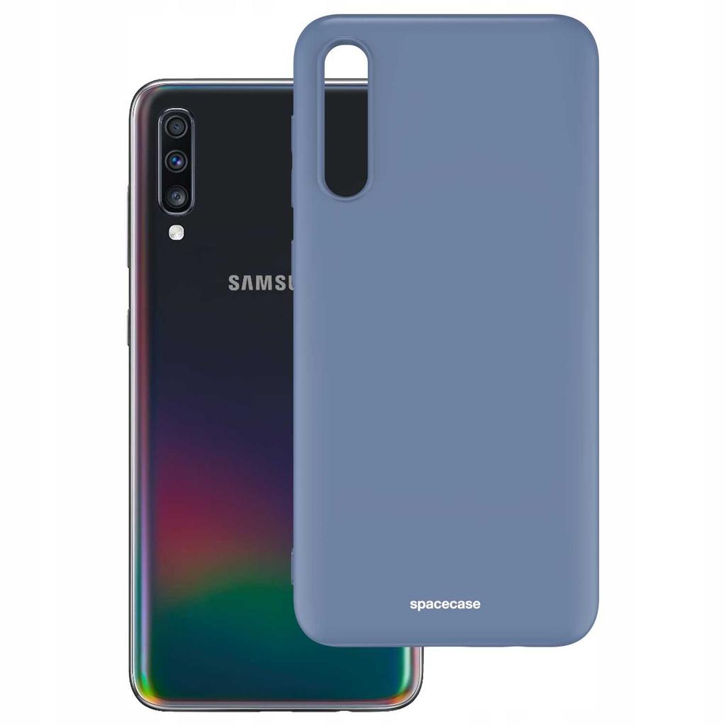 Sc Silicone Case Galaxy A70 Blue