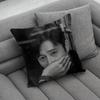 LLee Byung Hun Pink Bow Pillow Case Pillowcase Home Sofa Cushions Car Cushions Pillowcover Office Pillowshell Pillow