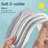 Children's Sports Insoles Provide A Soft, Comfortable, Breathable, Sweat Absorbing, and High Elastic Shock Absorption for Babies To Leisurely Step On