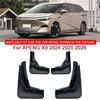Fit For XPENG X9 2024 2025 2026 Car Styling ABS Car Mud Flaps Splash Guard Mudguards MudFlaps Front Rear Fender Auto Accessories