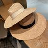 Chic Faceboosummer Handmade Raffigrass Big Brim Fedoras  Cap  Men Women Panamjazz  Hat