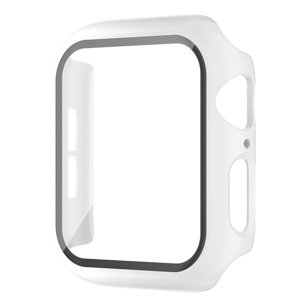 Чехол с защитой экрана из закаленного стекла для Apple Watch Series 10 42 мм 46 мм, ультратонкий, устойчивый к царапинам, полный защитный жесткий чехол-бампер для ПК