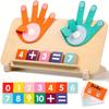 Preschool Learning Toys for Toddlers 2-4,Educational Math Manipulatives Number Counting Blocks for Kids,Toys for 3-5Year Old Boys Girls Birthday Gifts