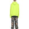 Balenciaga FW22 Sweatshirt Loose Fit Men's Fluorescent Yellow 729361TNVL27805